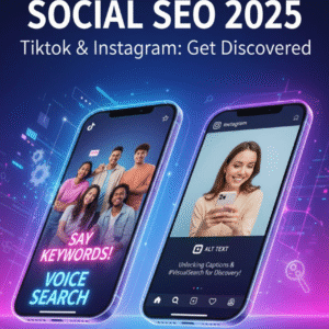 How to Use Social SEO to Get Discovered on TikTok & Instagram in 2025